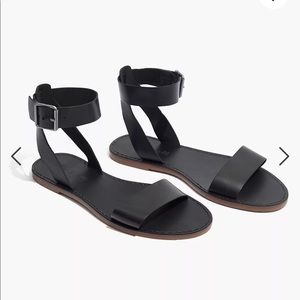 Madewell Boardwalk ankle strap sandal *NIB*